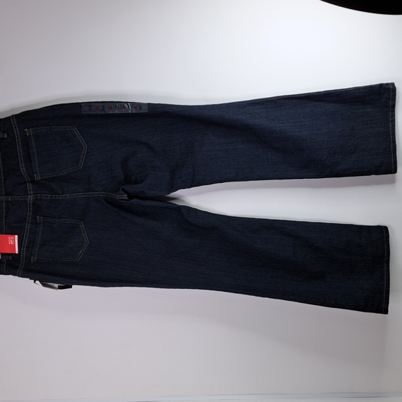 New Fashion Bug 🔺️Bootcut Dark Blue Jeans Size 16W - Picture 7 of 17